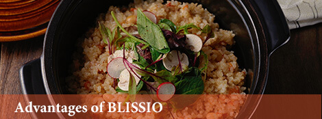 Advantages of BLISSIO
